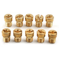 10X M5 Thread Main Jets Kit for Motorcycle (100-140 Size)