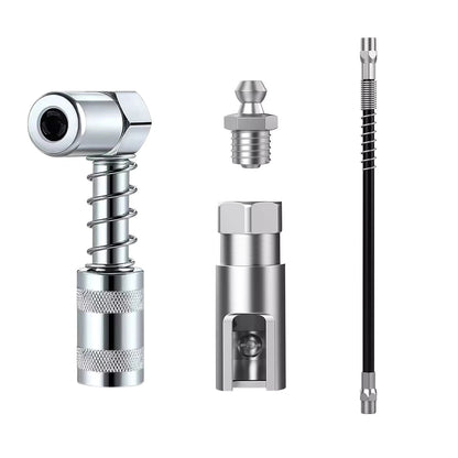 Right-Angle 90-Degree Push-on Grease Coupler for Universal Applications (NPT)