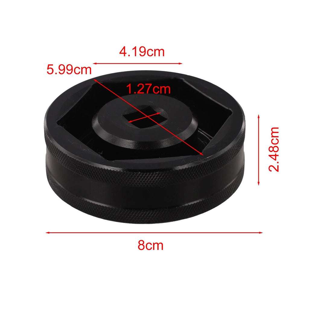 Motorcycle Socket Steel Socket Tool 60mm Single-Hexagonal Socket Easy Use Socket