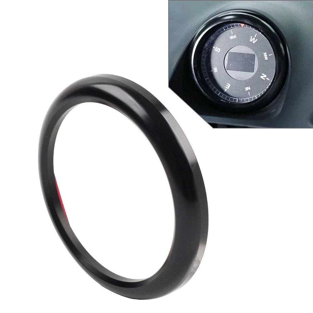 Stopwatch Compass Clock Cover Ring for Porsche 911 718 Boxster Cayenne Macan (2016–2023)