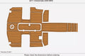 EVA Foam Pads for Checkmate 2000 BRX (2011) Swim Platform Cockpit Mat