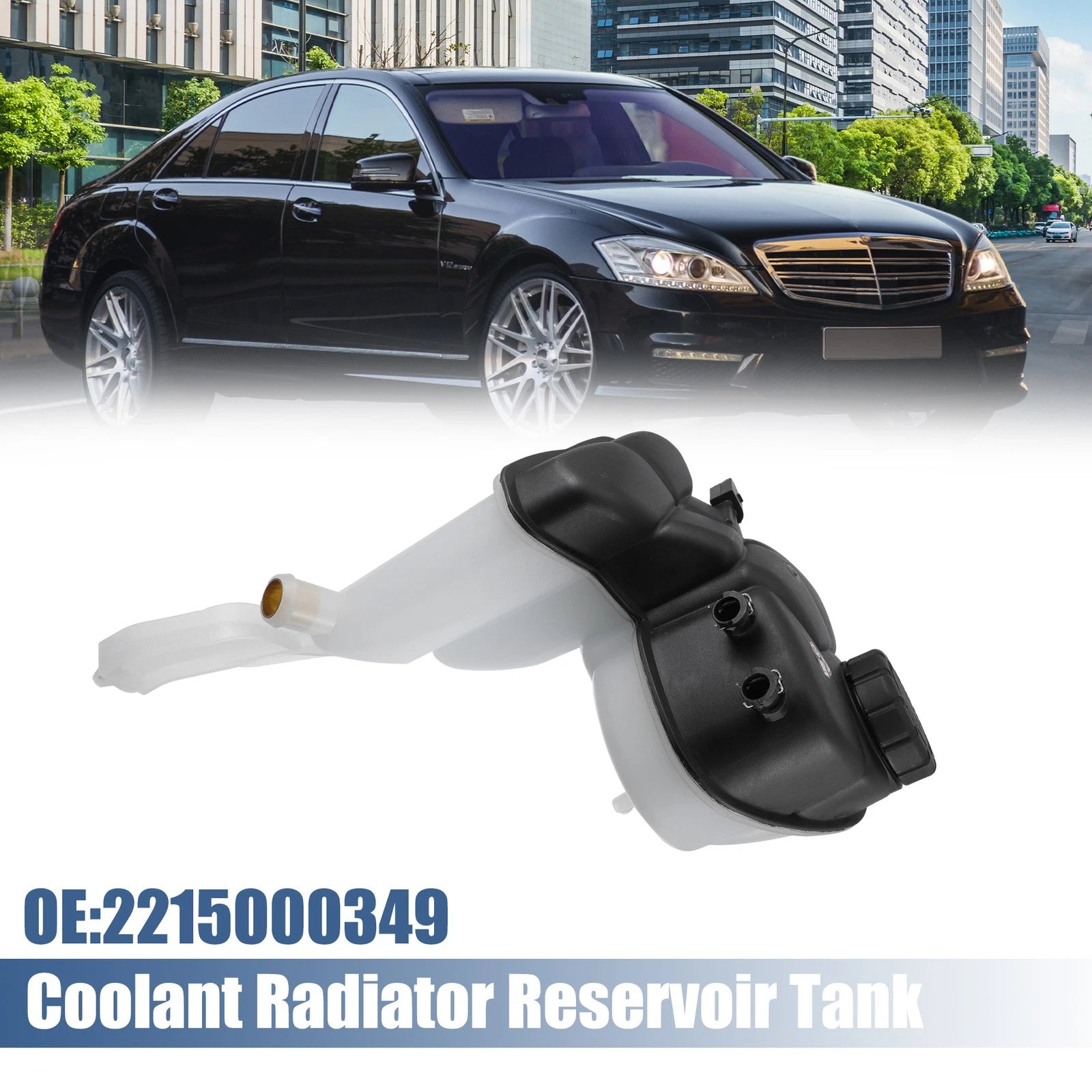 Coolant Radiator Reservoir Tank Replacement for Mercedes-Benz CL63 (2008-2014)