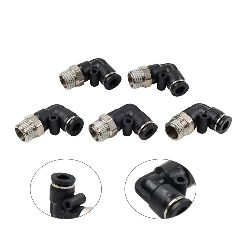 5pcs 6mm Elbow Fitting G 1/4" for Corghi Ranger Atlas Hunter (All Years)