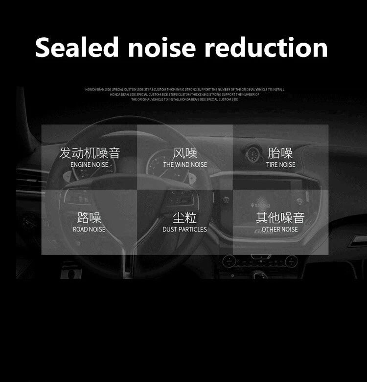 10M Universal Car Rubber L Shape Dual Layer Seal Strip For Car Door Hood Trunk