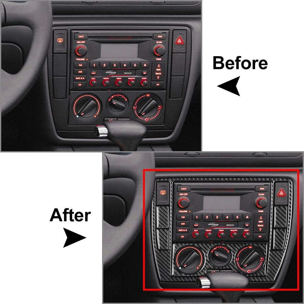 AC Air Switch Control Panel Cover Trim for Volkswagen Passat B5 (2001–2005)