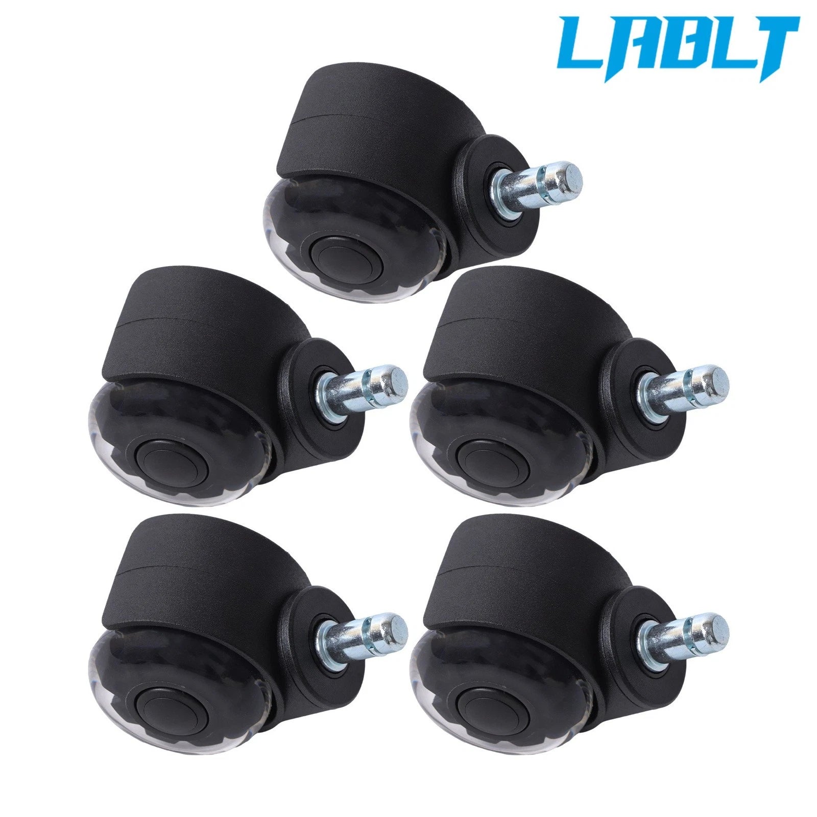 5X Caster Wheels for Office Chair (Universal, 2200lbs Support)