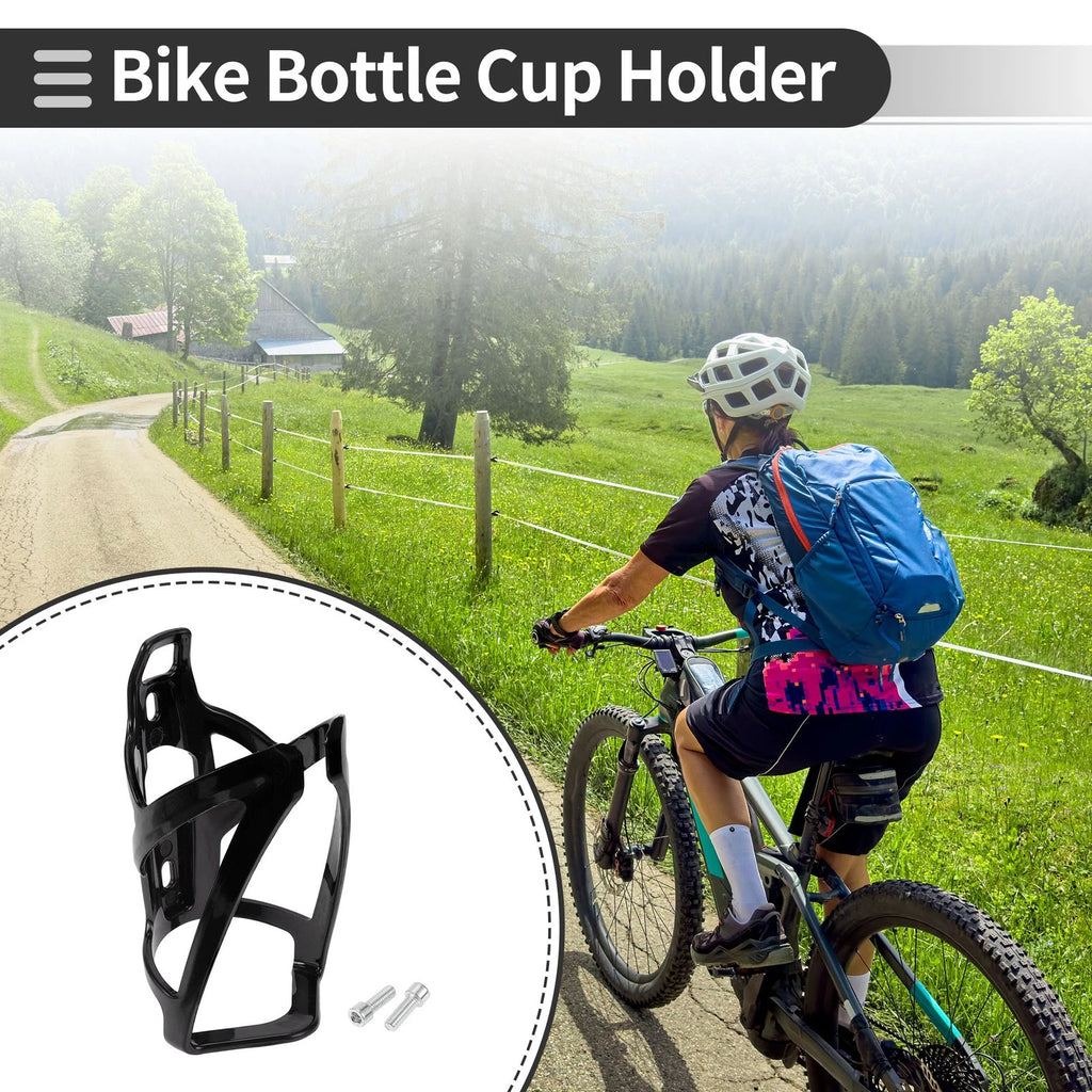 Bike Bottle Cup Holder Rack for Bicycle Drinks Holder (Universal Fit)