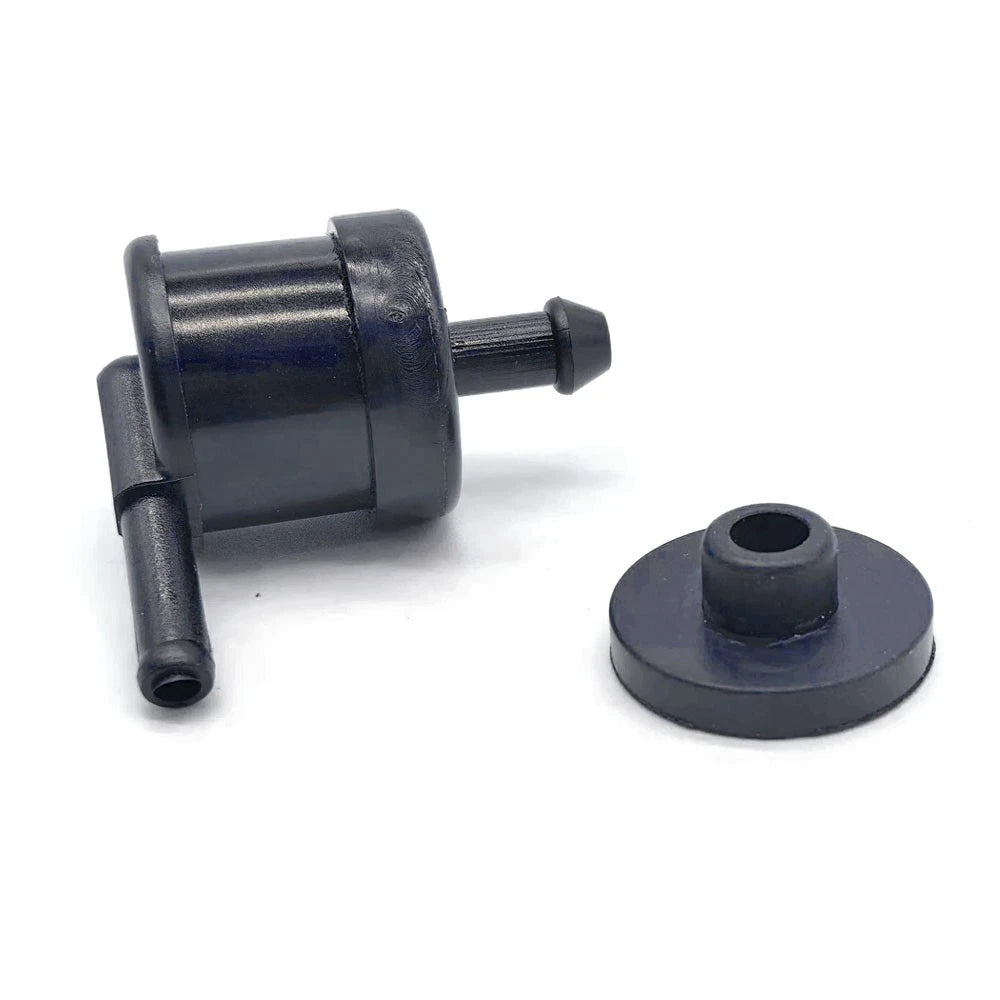 Fuel Check Valve & Grommet for Husqvarna Jonsered Craftsman (576618101, 584648201)