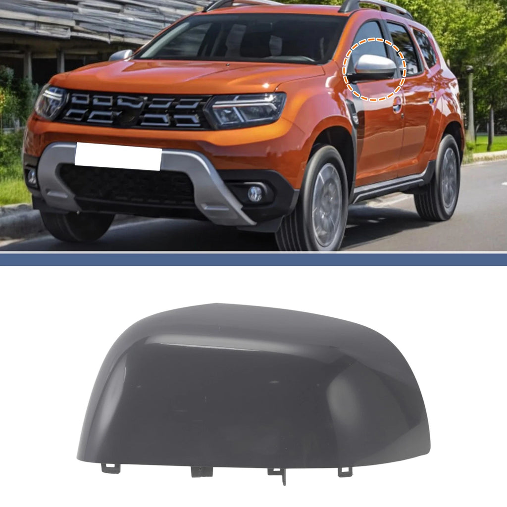 Left Passenger Side Mirror Cover Cap for Dacia Duster (2010–2023)