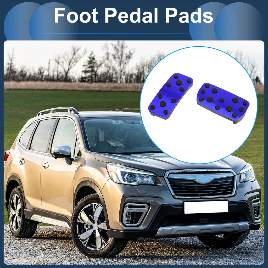 2 Pcs Automatic Accelerator Pedal Covers Replacement for Subaru Forester (2006–2018)