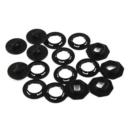 Set of 4 Floor Mat Clips for Universal Fit (Carpet Holders)