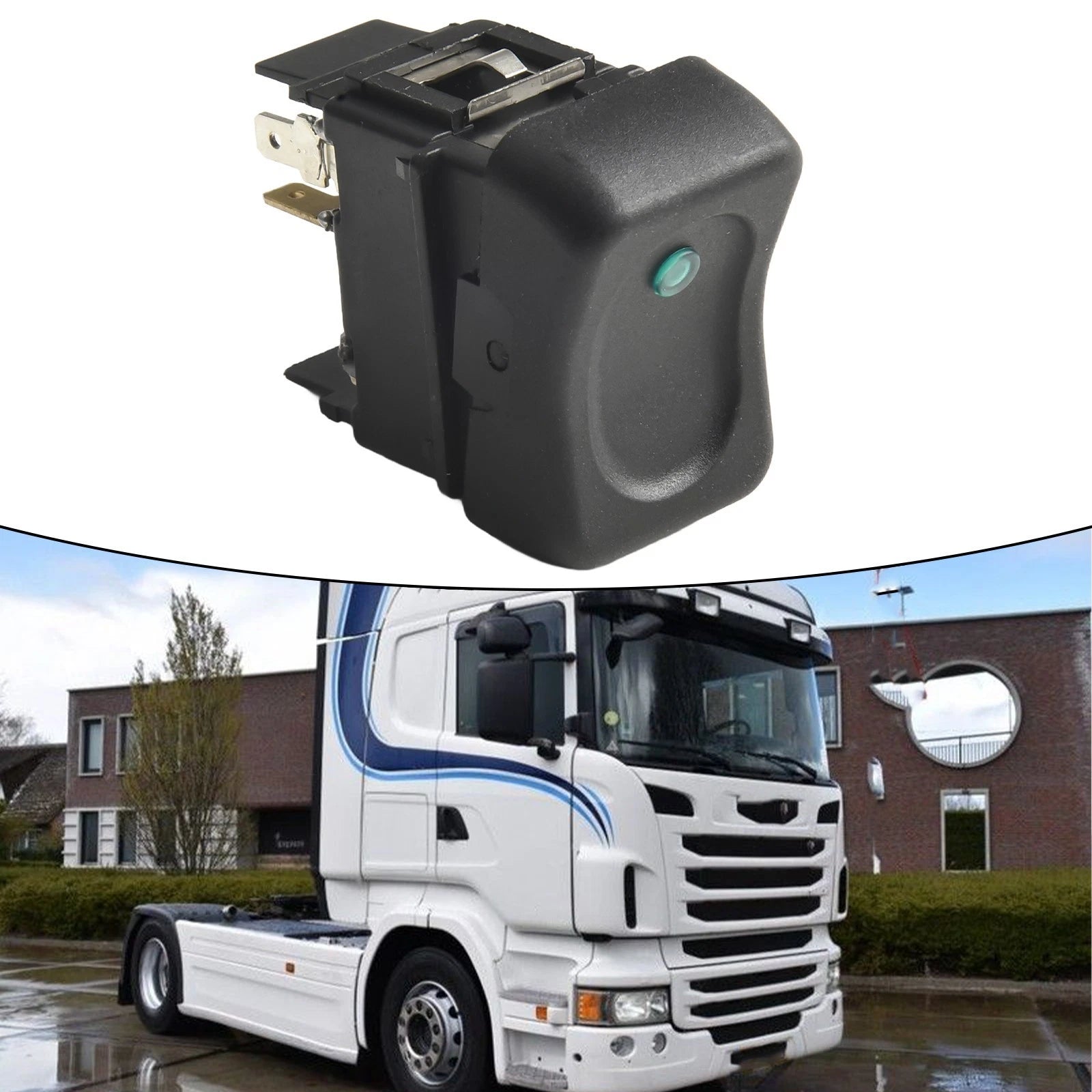 6 Pin Work Light Switch Button for Scania Trucks