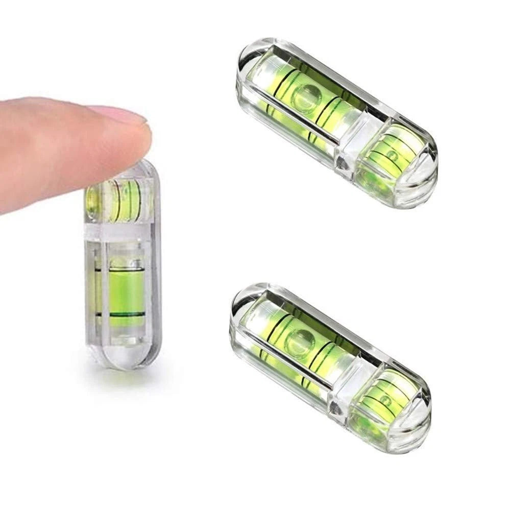 3 Pcs Green Bubble Level 30x9mm for Camera Tripod Alignment