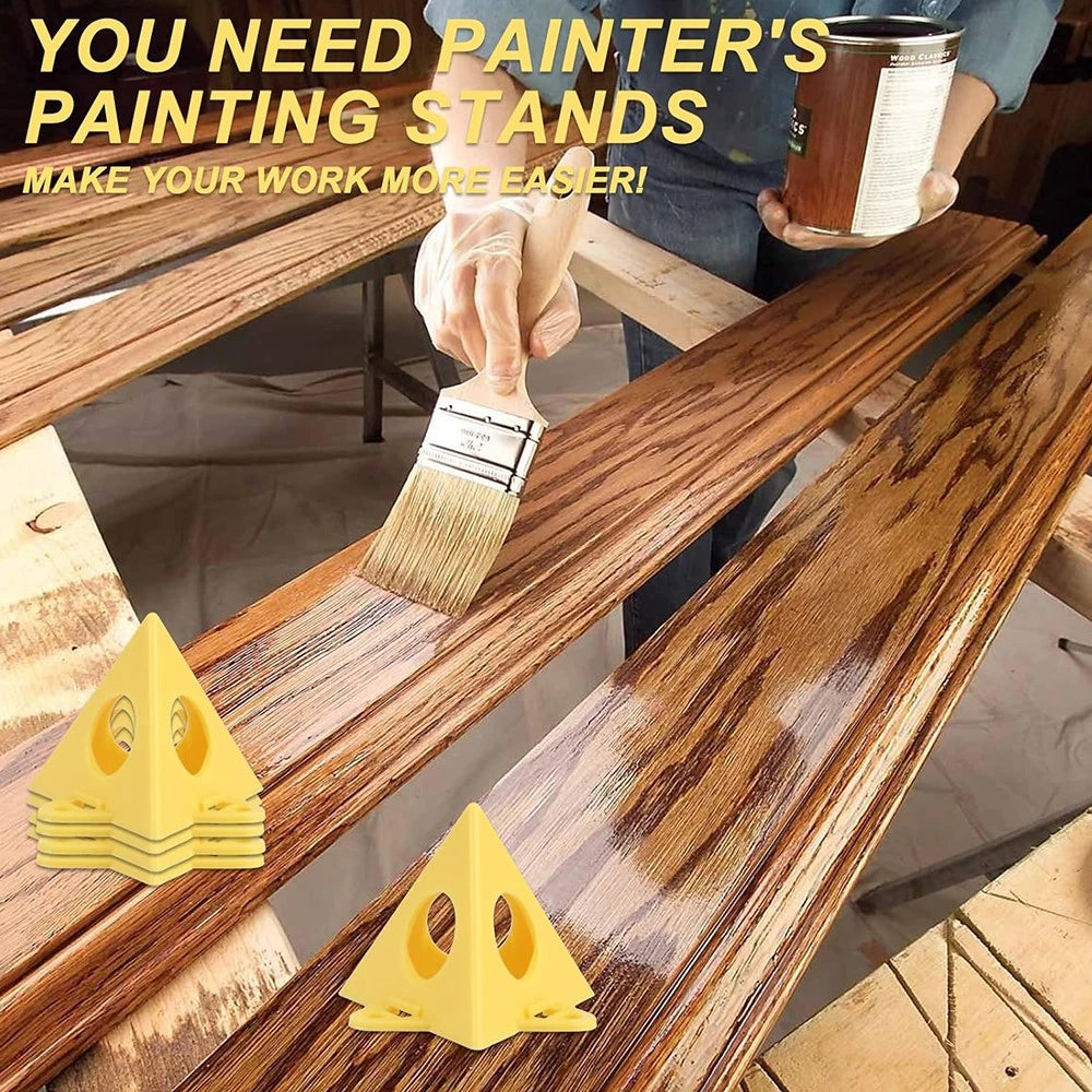 40pcs/set New Pyramid Stands, Mini Cone Paint Stands for Cabinet Paint