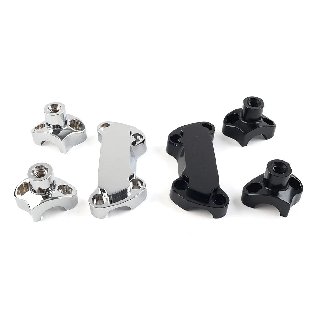 Handlebar Risers Top Clamp for Harley Dyna Softail Sportster