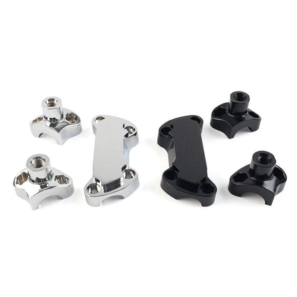Handlebar Risers Top Clamp for Harley Dyna Softail Sportster