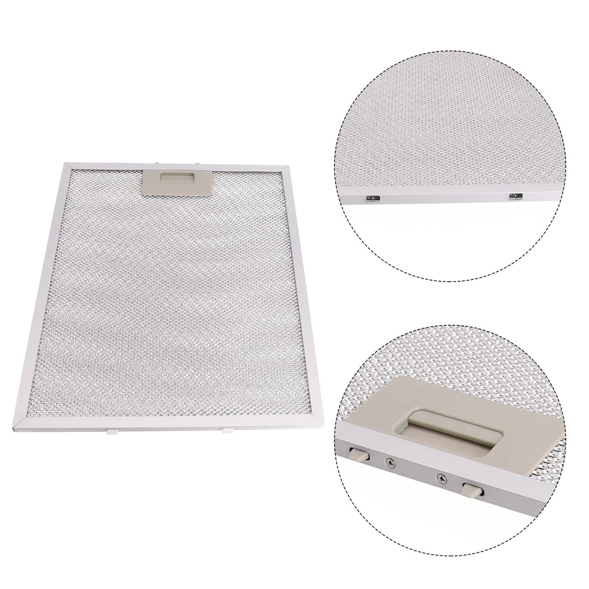 Metal Mesh Cooker Hood Filter for (350x285x9mm)