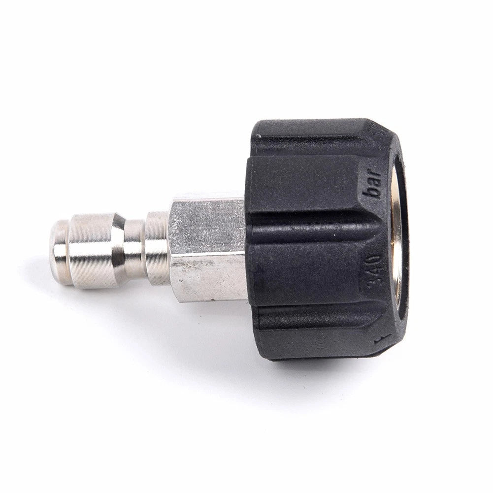 Pressure Washer Quick Connect M22/14 to 1/4 Male Pipe Accessory