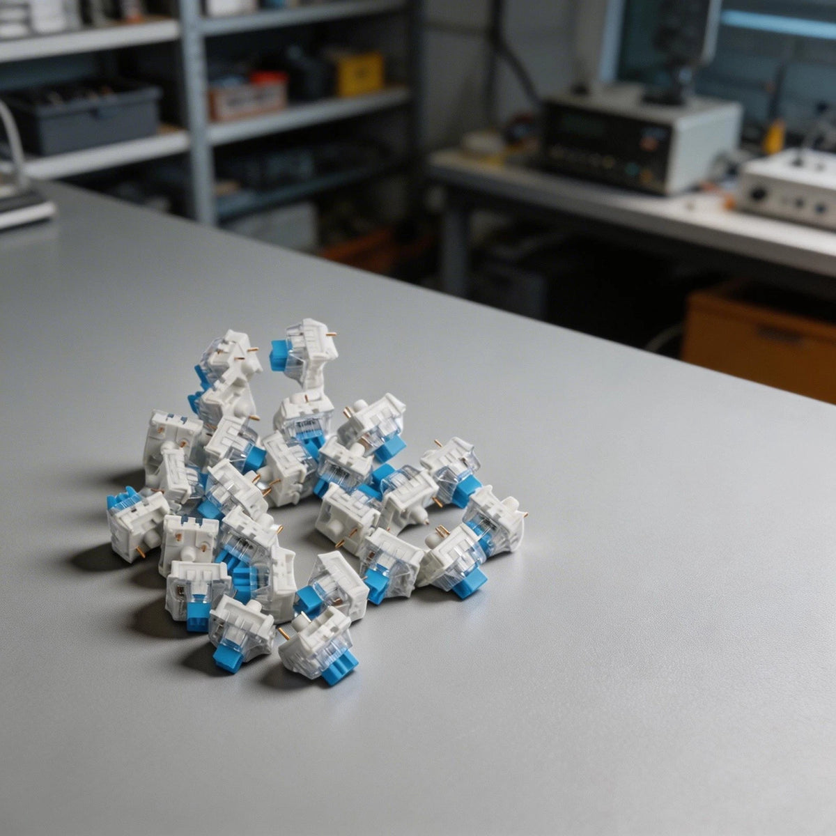 108 PCS Mechanical Keyboard Switches Replacement 3 Pin Tactile Click