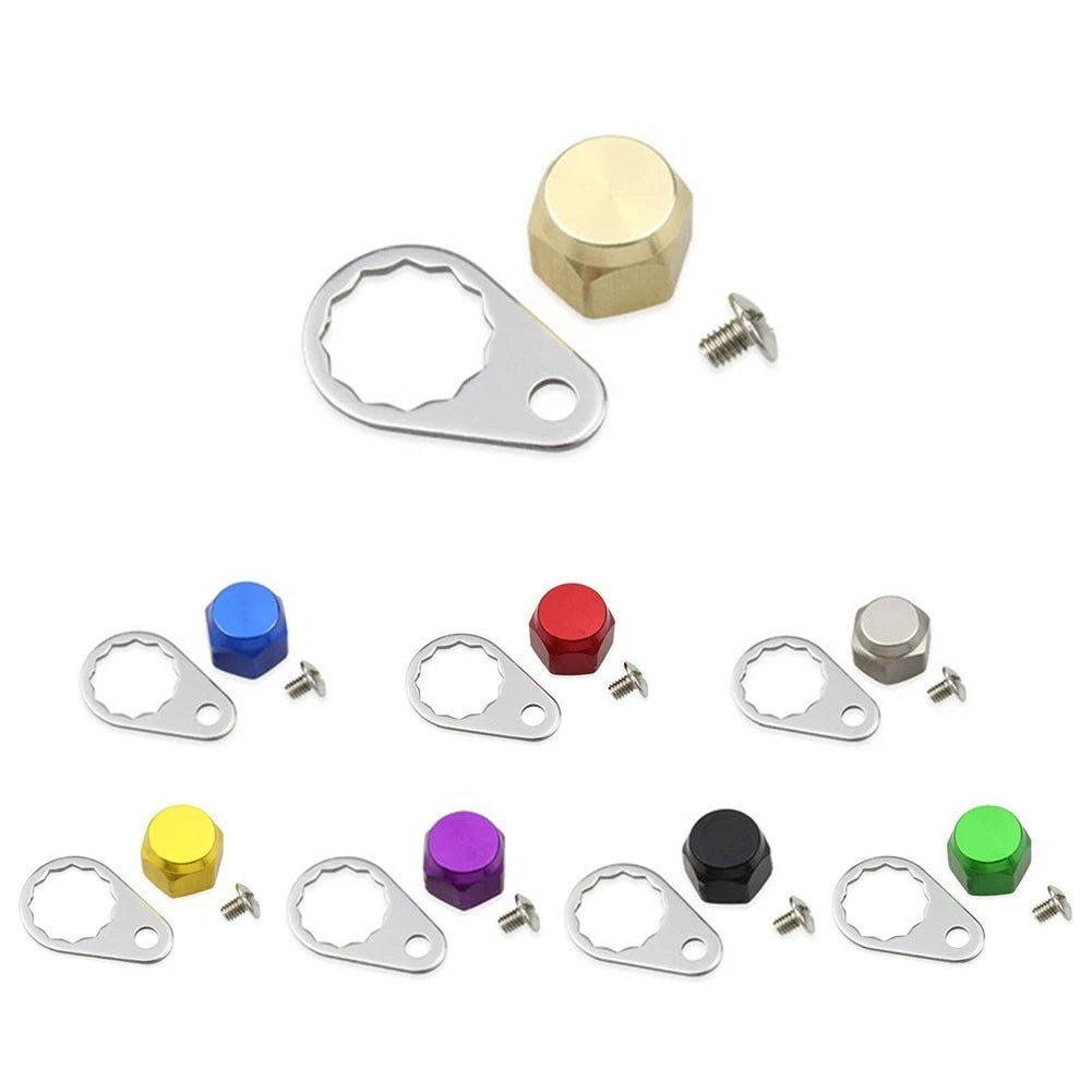 Reels Plate Set for - 1 Nut, 1 Locking Plate, 1 Screw