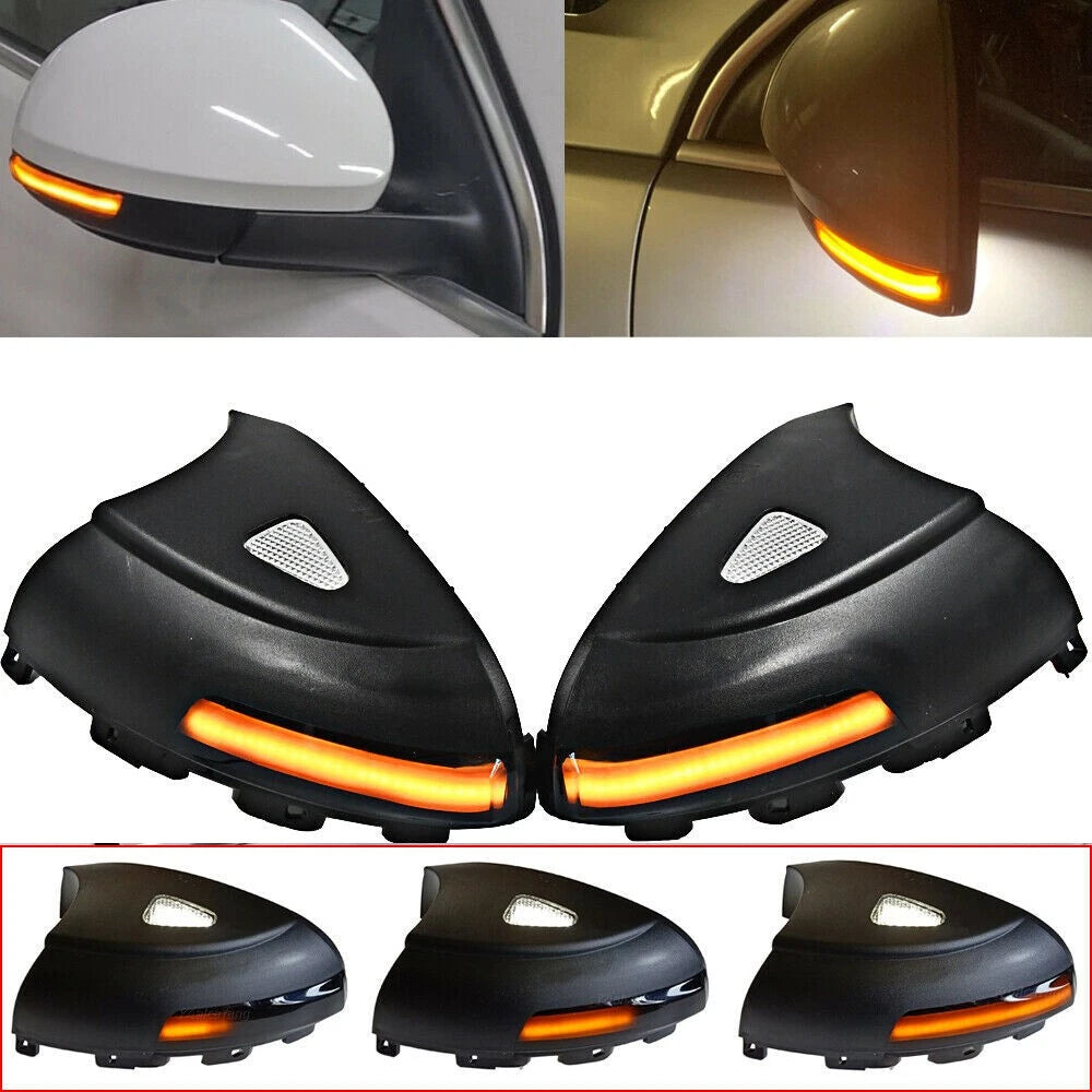 2X Dynamic Sequential LED Side Mirror Turn Signal Light for Tiguan MK1 (2008–2016)