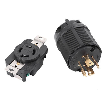 NEMA L14-20P L14-20R 20A 125/250V plug Connector for Generator Cord Assembly 581