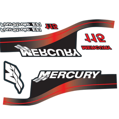 Decals Sticker for Mercury Outboard 115hp EFI 4-Stroke (37-881649A01)
