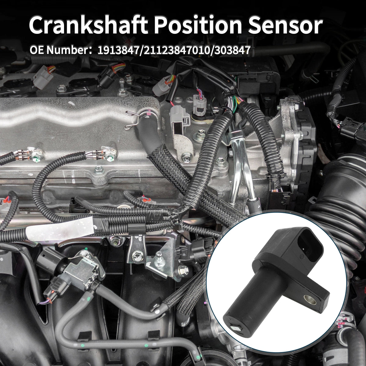 Crankshaft Position Sensor for LADA Niva 1.7i (1996–2006) No. 1913847