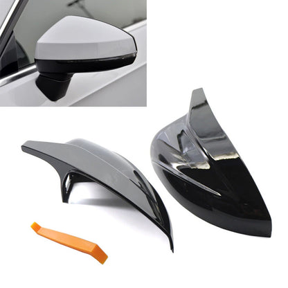 Pair Rear View Mirror Cover Trim for Audi A3 S3 (2014–2020)
