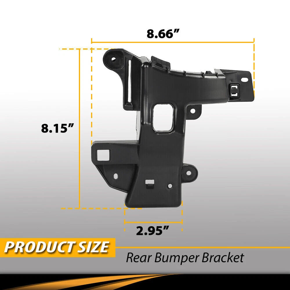 Pair Rear Bumper Bracket Left Right Side 68244464AA Fit For Jeep Compass 17-22