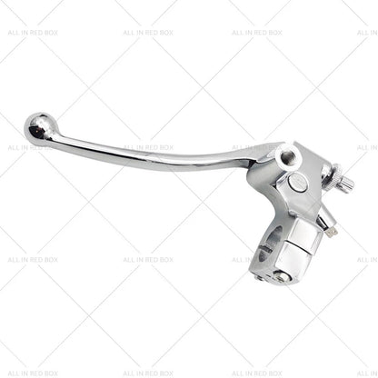 1" Chrome Brake Master Cylinder Clutch Lever for Harley