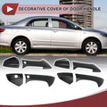 Car Door Handle Cover Set Outside Front for Honda Accord (2008–2012) ABS