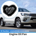 Engine Oil Pan Replacement for Toyota RAV4 (2009–2017) Steel Black