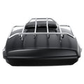 Trunk Backrest Pad Mount Rack for Harley Touring (2009–2013) Matte Black