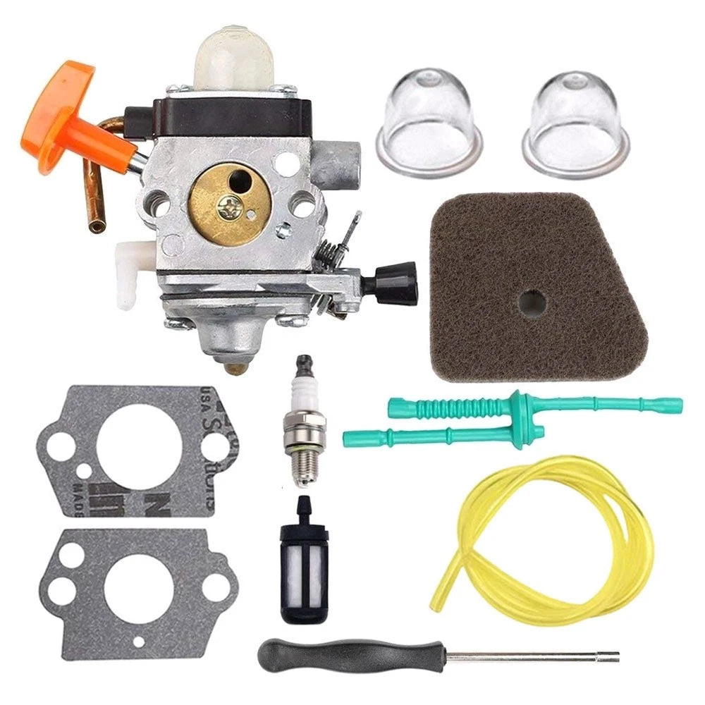 Carburetor Air Filter Kit for Stihl FS87 FS87R FS90 FS90K FS100 FS110
