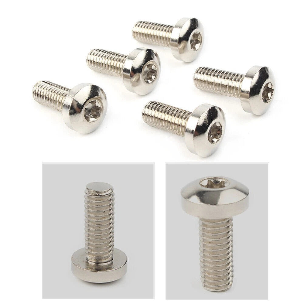 Rear Brake Disc Hardware Bolt Screw Kit for Harley Road King Softail (1992–Present) 5pc