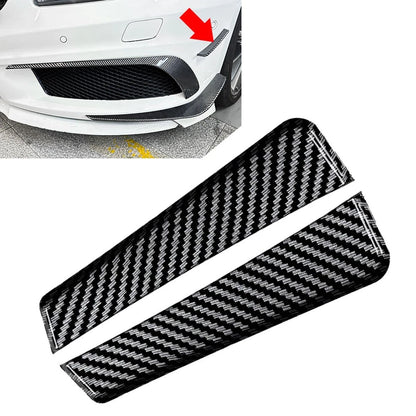 Front Bumper Fins Canards Lip Splitters for Benz A Class W176 (2013–2015)