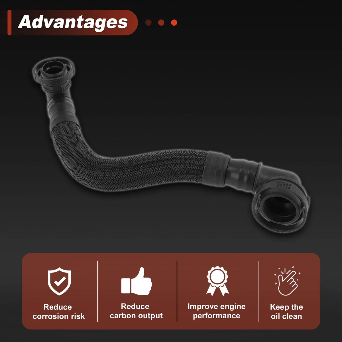 Crankcase Ventilation Hose for Audi A6 Quattro (2007–2011) 079103209AK