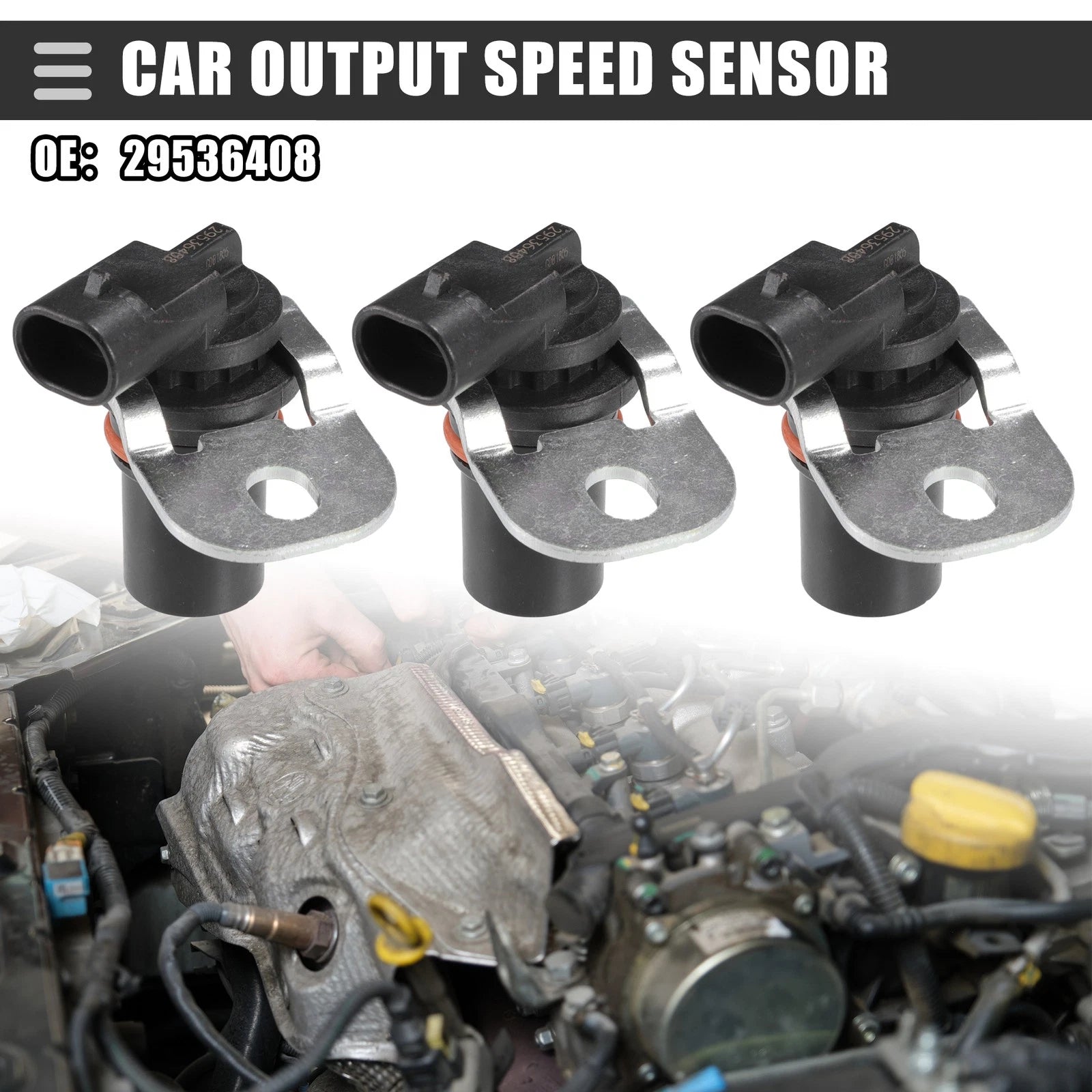 Car Speed Sensor for GMC Sierra 1500 Replacement (2002–2010) 3 Pack