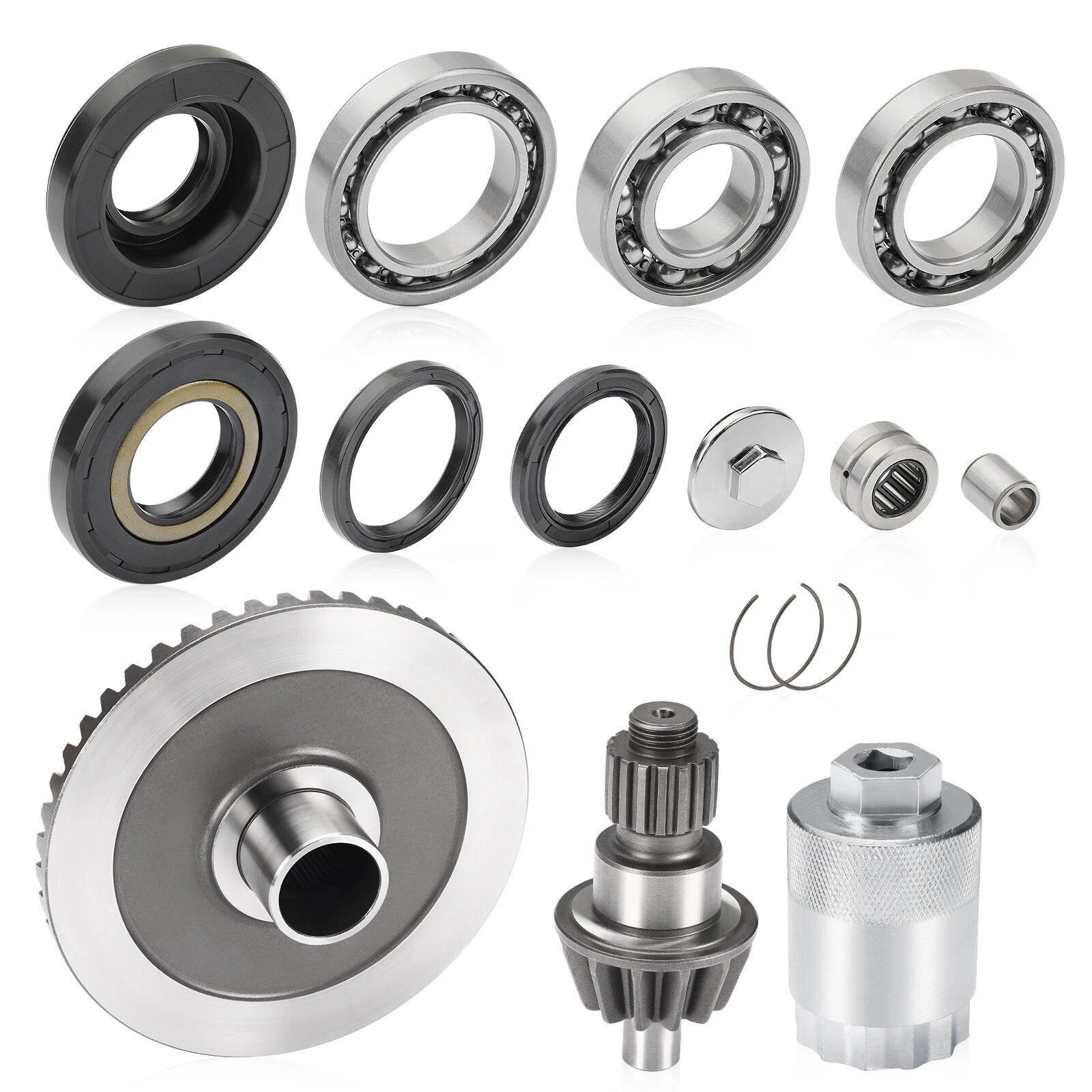 Rear Diff Ring Pinion Gear Bearings for Honda Rancher TRX350FE/FM/TE/TM (2000–2006)