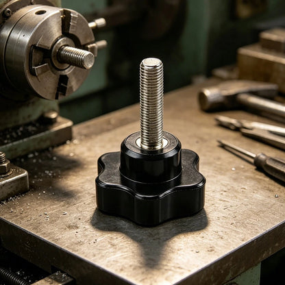 M6 Thumb Screw Clamping Knob for CNC Lathe Milling