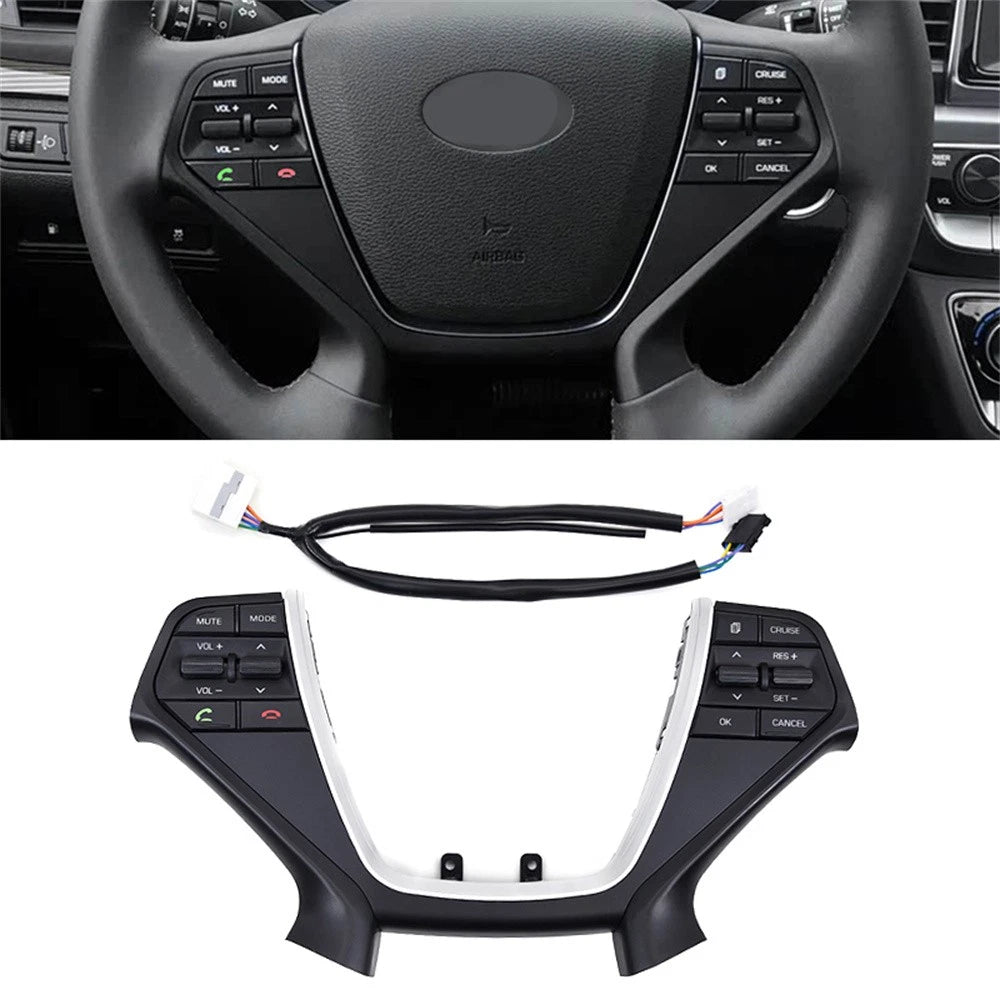 Steering Wheel Switch with Wire Harness for Hyundai Sonata (2015–2017) 96700-C1510