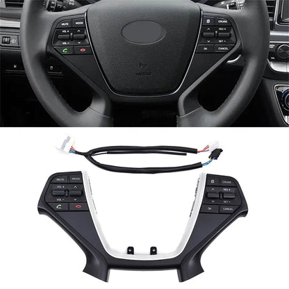 Steering Wheel Switch with Wire Harness for Hyundai Sonata (2015–2017) 96700-C1510