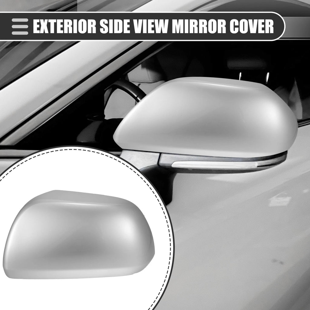 Left Side Mirror Cover Cap Replacement for Toyota Highlander (2009–2014) ABS