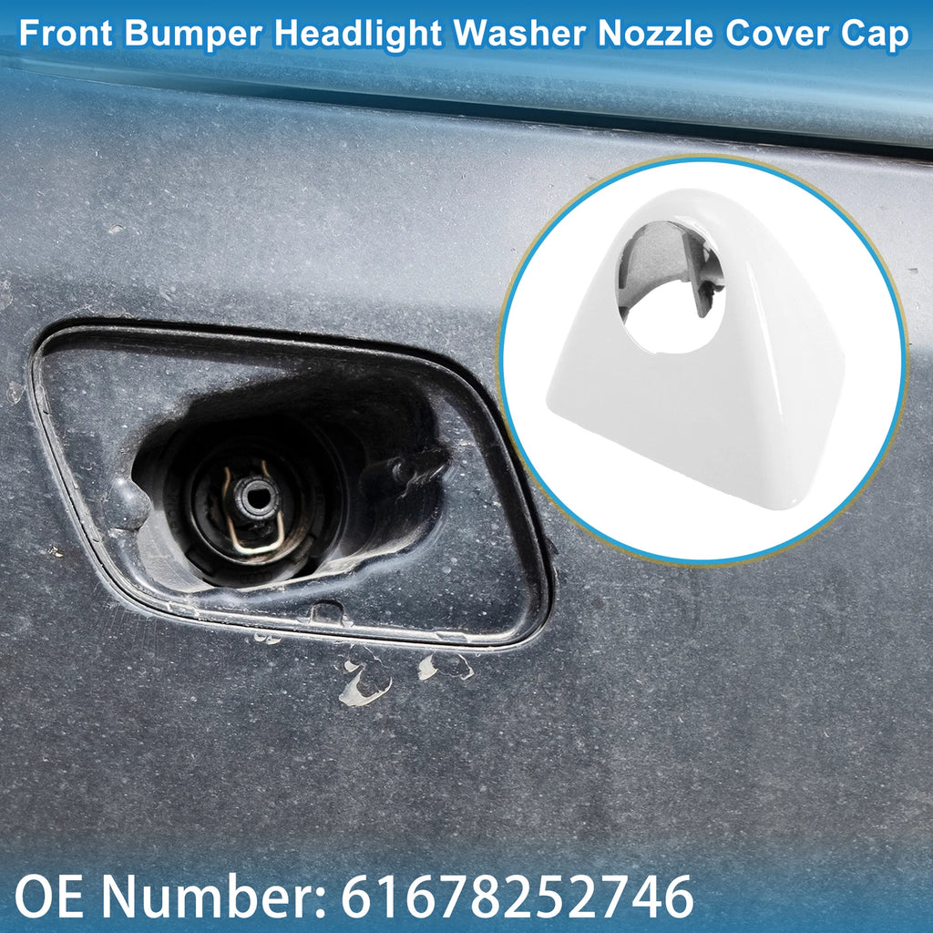 Front Right Headlight Washer Nozzle Cover for BMW X5 (2000–2006)