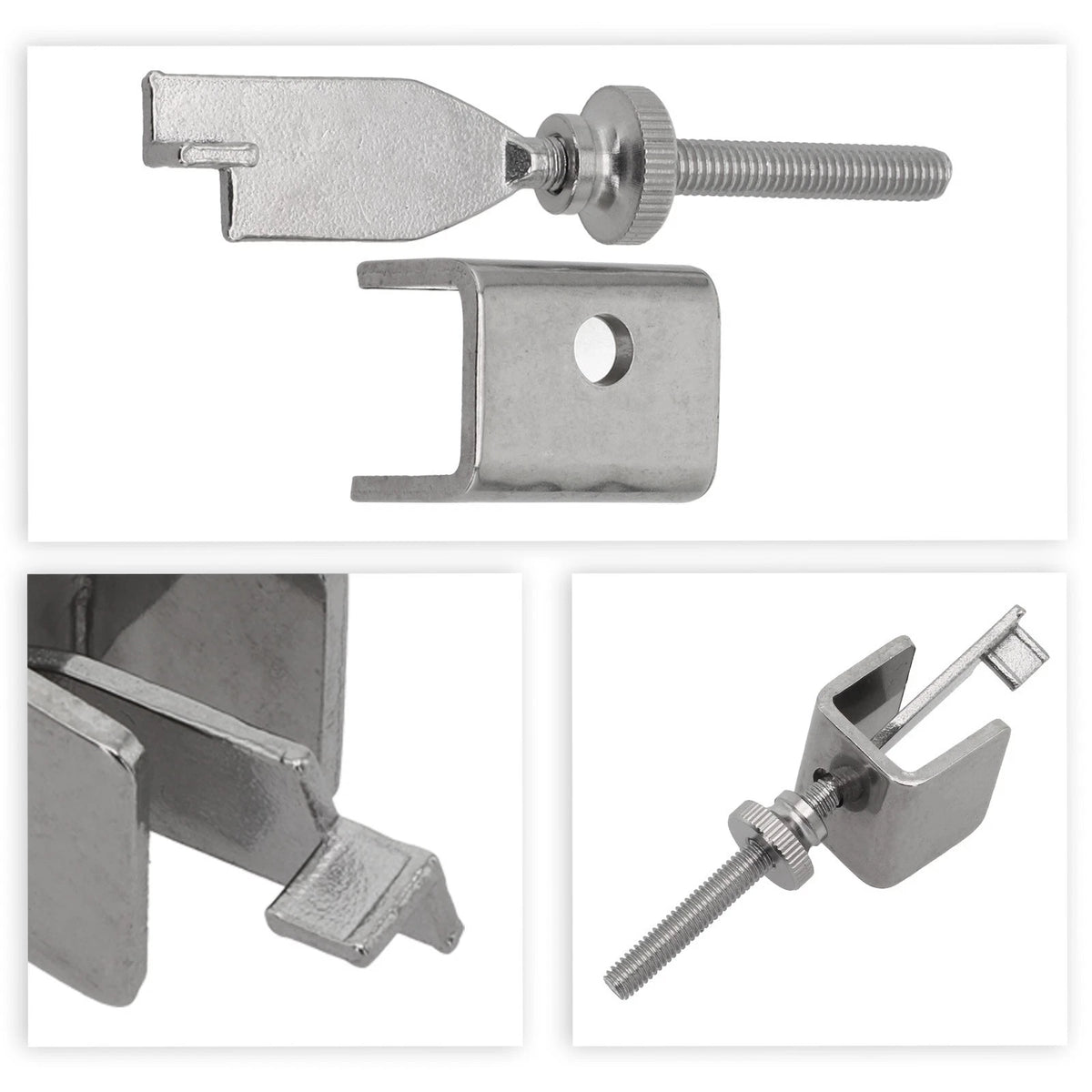 Portable Travel Door Lock for Universal Use (Aluminum Alloy)