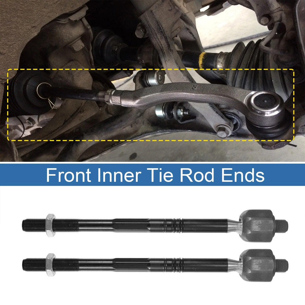 2pcs Front Inner Tie Rod End Link Replacement for Chevrolet Cruze (2011–2015)