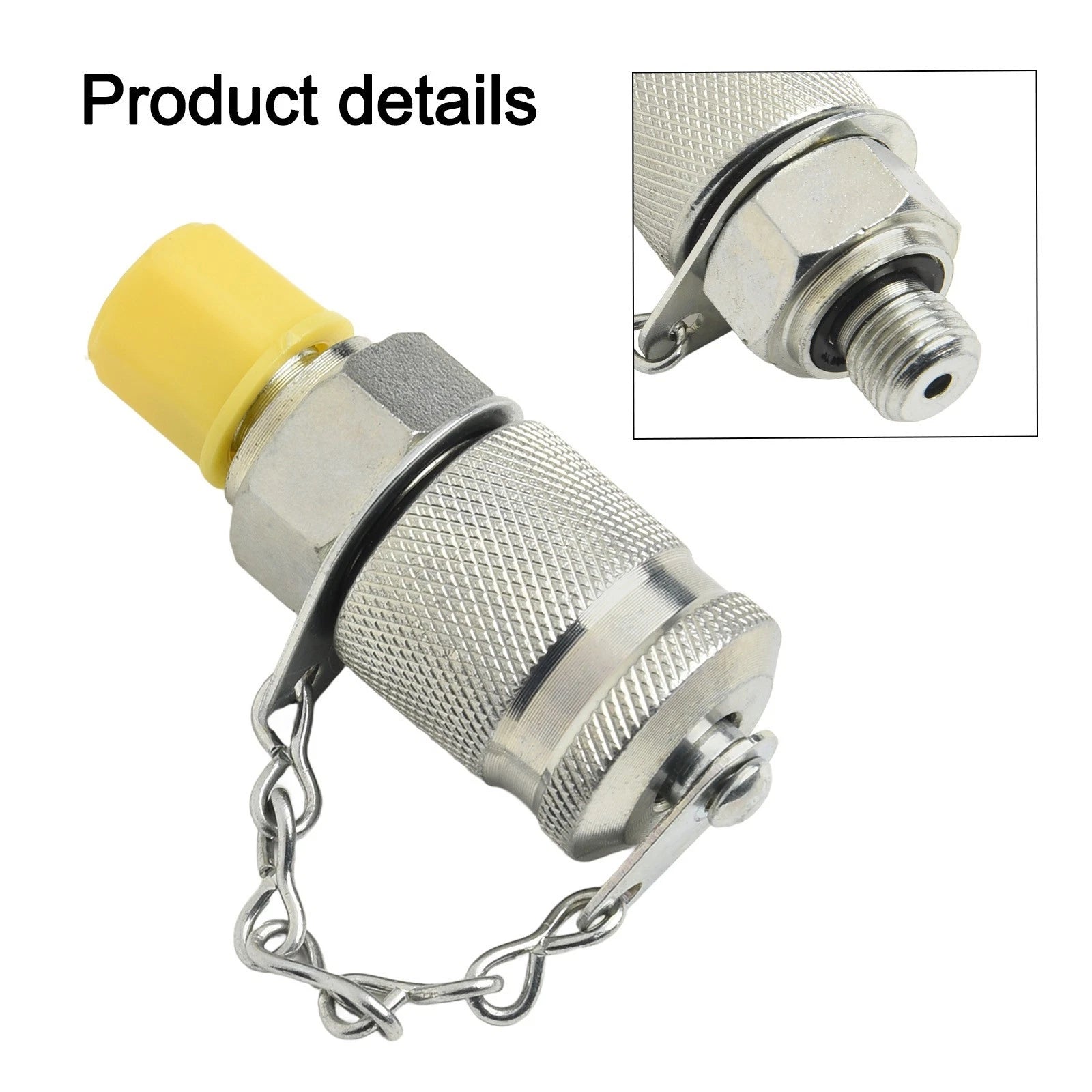 G18 Hose Fitting Adapter for High Pressure Use (Galvanized Carbon Steel)