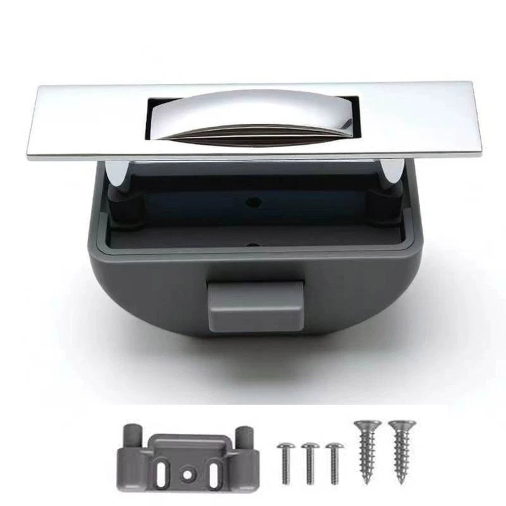 Push Button Lock Latch for RV Storage Drawer (10cm x 5cm)