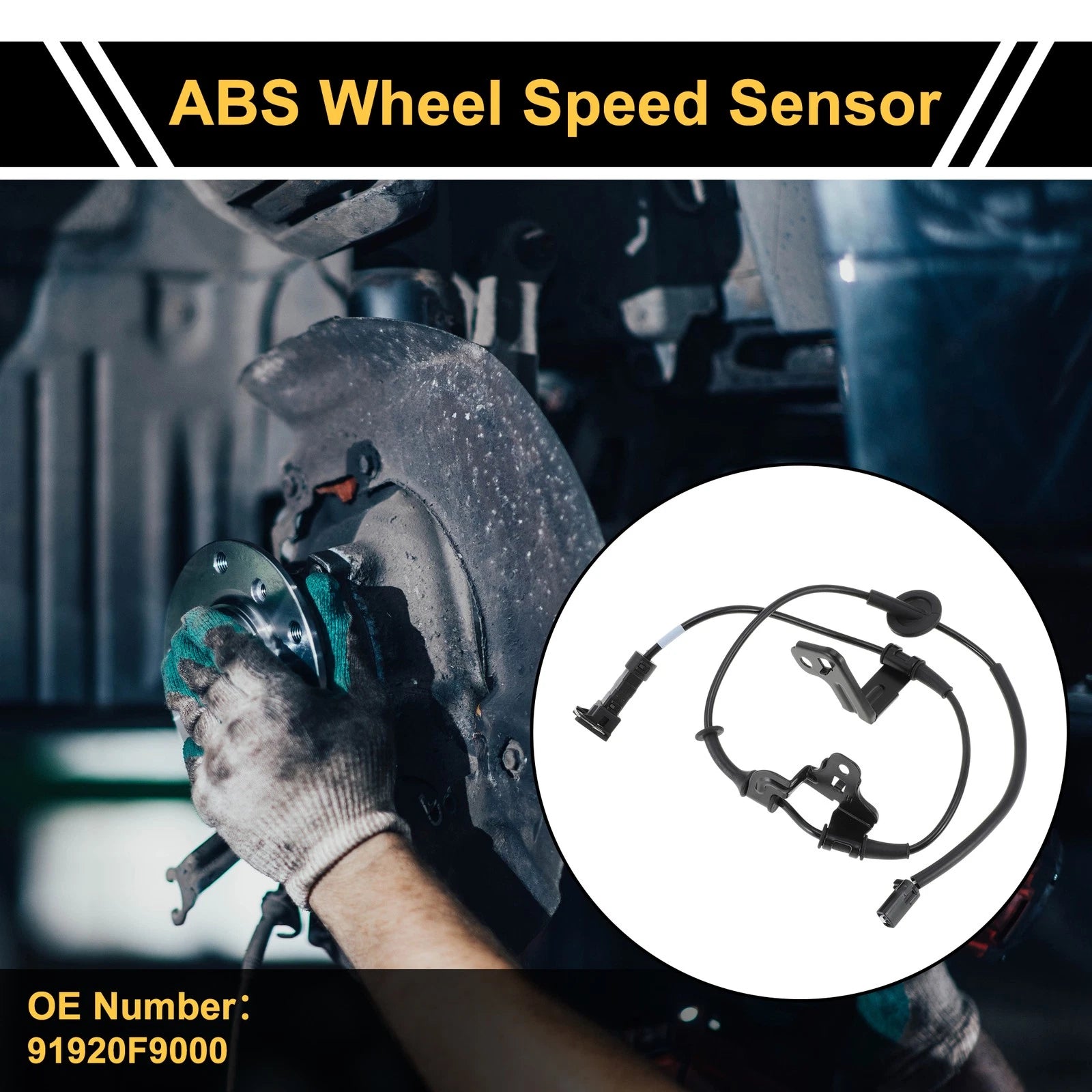 ABS Wheel Speed Sensor Replacement Rear Left for Hyundai Verna 2016–2016